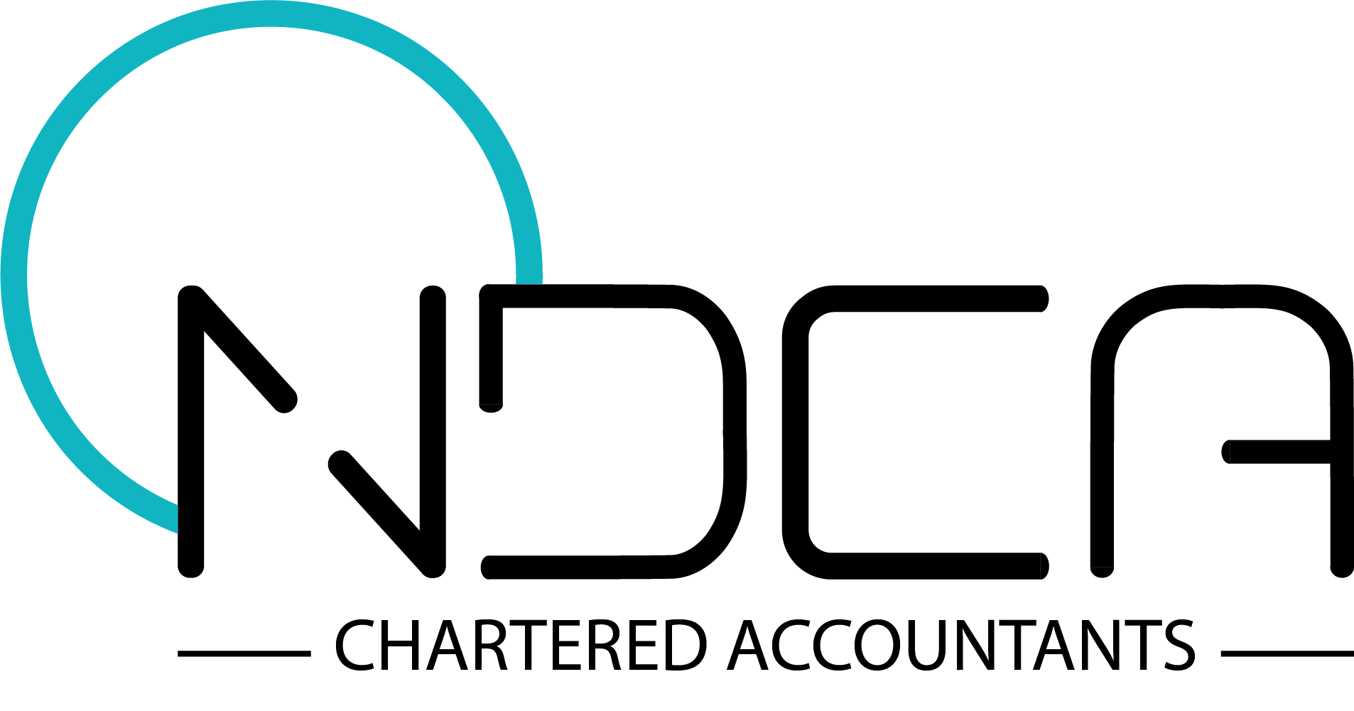Black Text, Blue Circle