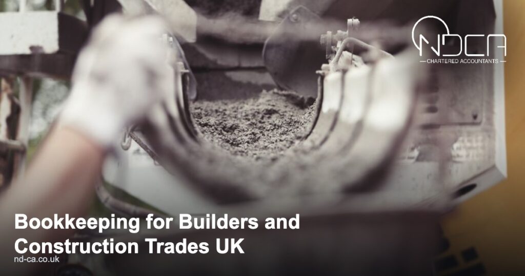 Read more about the article Bookkeeping for Builders and Construction Trades UK