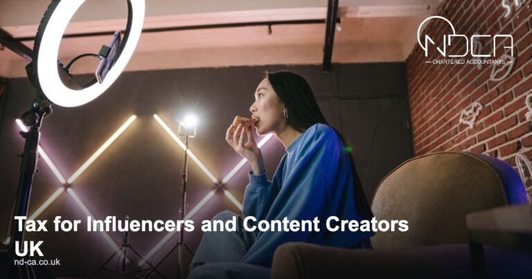 Read more about the article Tax for Influencers and Content Creators UK