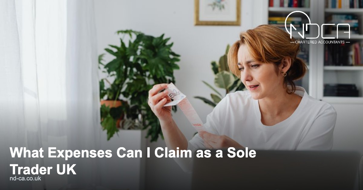You are currently viewing What Expenses Can I Claim as a Sole Trader UK