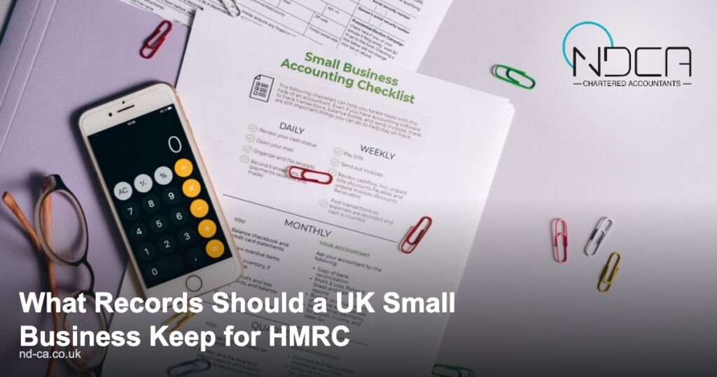 Read more about the article What Records Should a UK Small Business Keep for HMRC