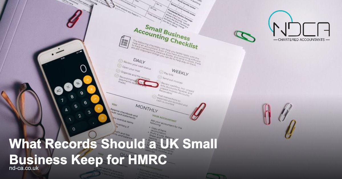 You are currently viewing What Records Should a UK Small Business Keep for HMRC