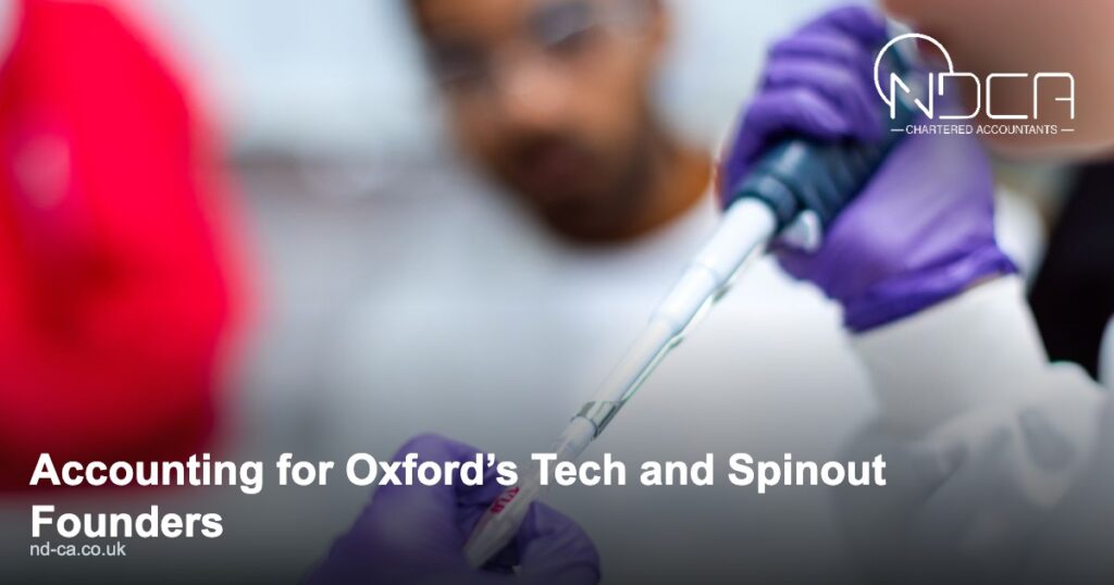 Read more about the article Accounting for Oxford’s Tech and Spinout Founders
