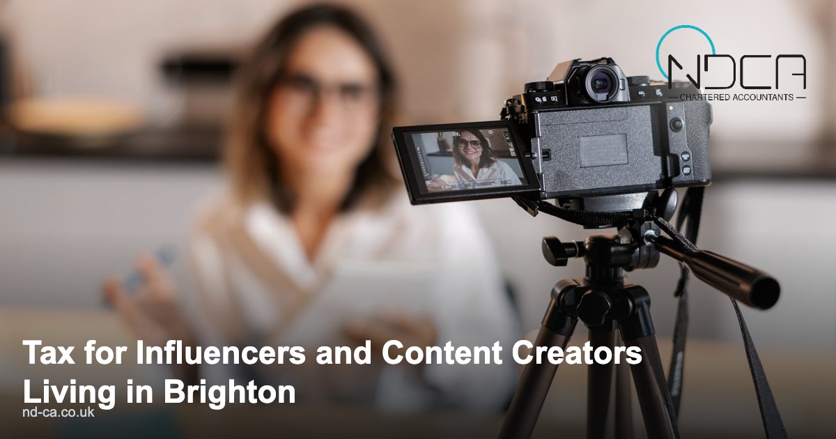 You are currently viewing Tax for Influencers and Content Creators Living in Brighton