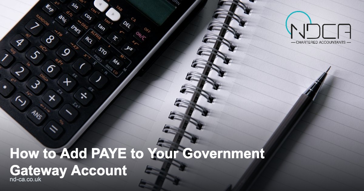 You are currently viewing How to Add PAYE to Your Government Gateway Account