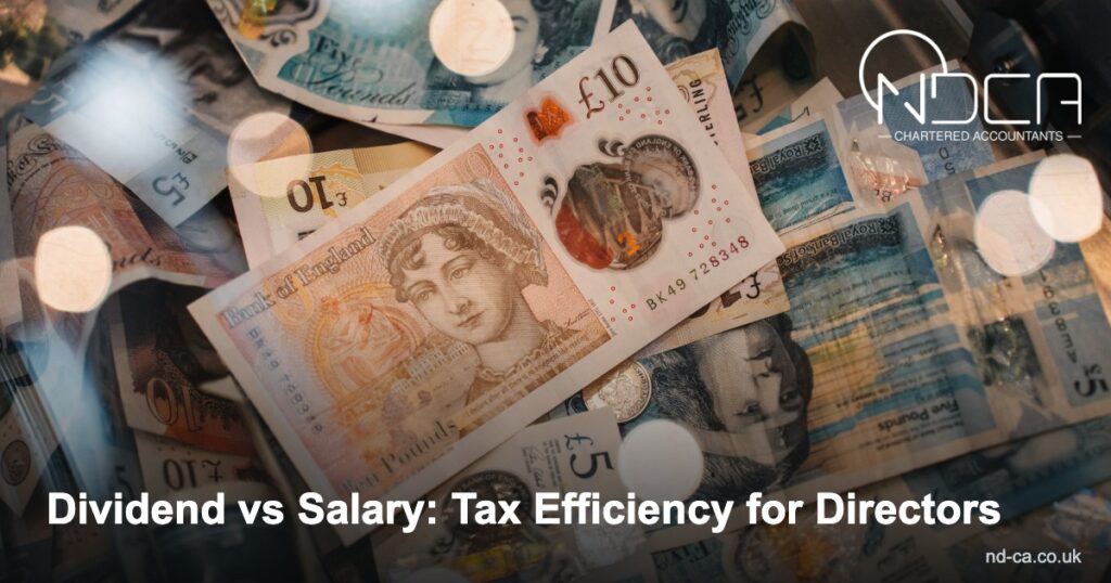 Read more about the article Dividend vs Salary: Tax Efficiency for Directors