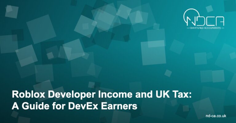 Read more about the article Roblox Developer Income and UK Tax: A Guide for DevEx Earners