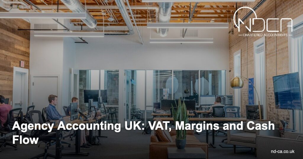 Read more about the article Agency Accounting UK: VAT, Margins and Cash Flow for Growing Agencies