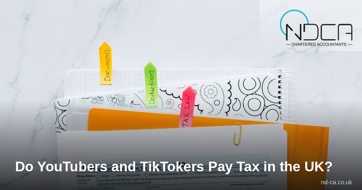 You are currently viewing Do YouTubers and TikTokers Pay Tax in the UK?
